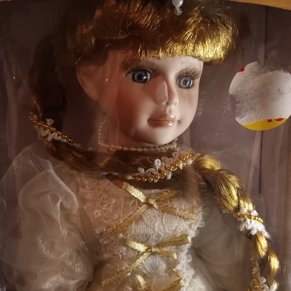 Heirloom Collection Genuine Porcelain Doll - Picture 2 of 5